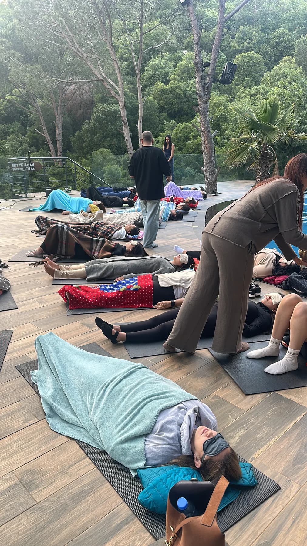 A restorative sound healing moment at Scappa